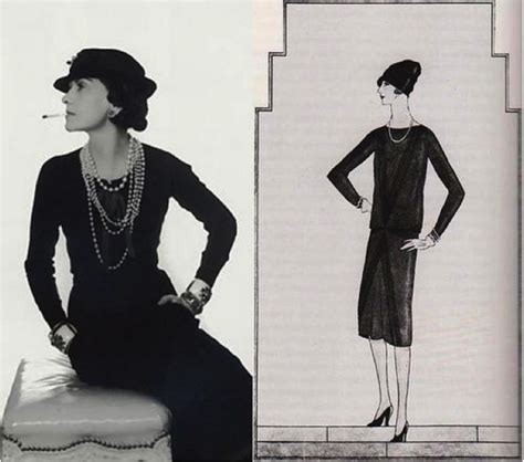 chanel 1926 little black dress|chanel little black dress images.